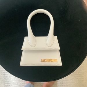 Jacquemus Le-chiquito, Mini, White Purse